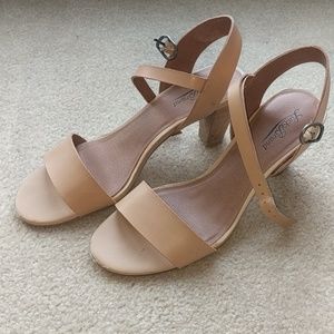 Lucky Brand Tan Leather Heels